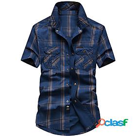 Mens Short Sleeve Hiking Jacket Hiking Shirt / Button Down