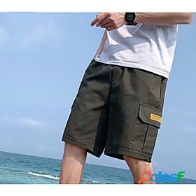 Mens Shorts Cargo Shorts Cargo Shorts Pants Pattern Mid