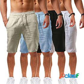 Mens Shorts Casual / Sporty Shorts Knee Length Pants
