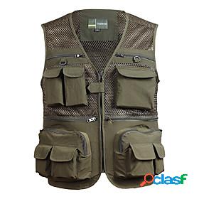 Mens Sleeveless Fishing Vest Hiking Vest Vest / Gilet Jacket