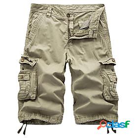 Mens Streetwear Military Shorts Tactical Cargo Cargo Shorts