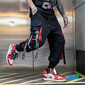 Mens Stylish Casual Classic Pocket Multiple Pockets Jogger