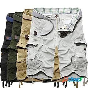 Mens Stylish Sporty Pocket Shorts Tactical Cargo Cargo