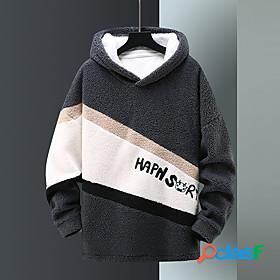 Men's Teddy Coat Fall Winter Street Sport Daily Regular Coat