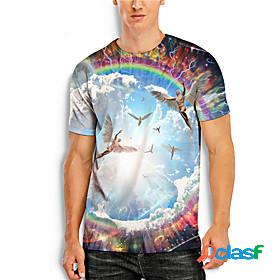 Mens Tee T shirt Shirt Graphic Prints Angel 3D Print Round