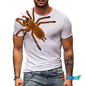 Mens Unisex T shirt Graphic Prints Insects 3D Print Crew
