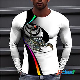 Mens Unisex T shirt Graphic Prints Scorpion 3D Print Crew