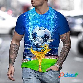 Men's Unisex Tee T shirt Shirt Graphic Prints Football
