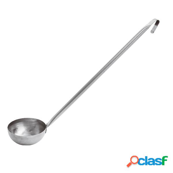 Mestolo Con Manico A Tubo Cm 20 Inox, Lt 2 - peso 1,25 kg