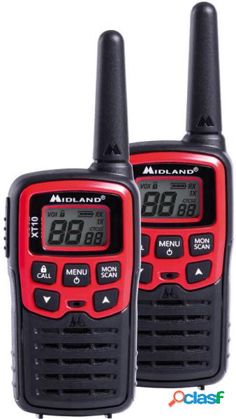 Midland XT10 C1176 Radio PMR portatile Kit da 2
