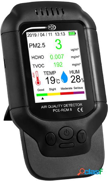 Misuratore di aerosol PCE Instruments PCE-RCM 8 Temperatura
