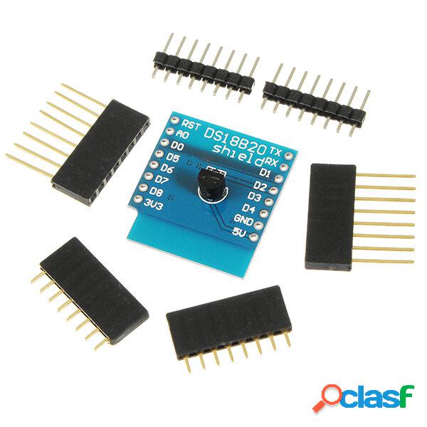 Modulo Wemos® DS18B20 per Modulo D1 Mini DS18B20 Sensore di