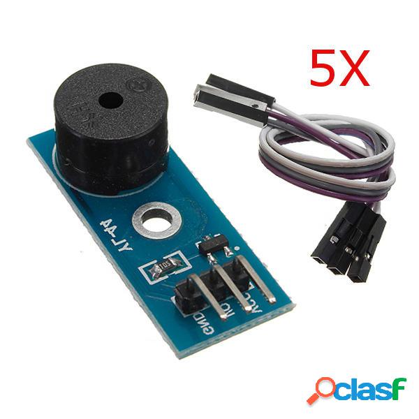 Modulo di allarme cicalino passivo da 5 pezzi 3,3-5 V.