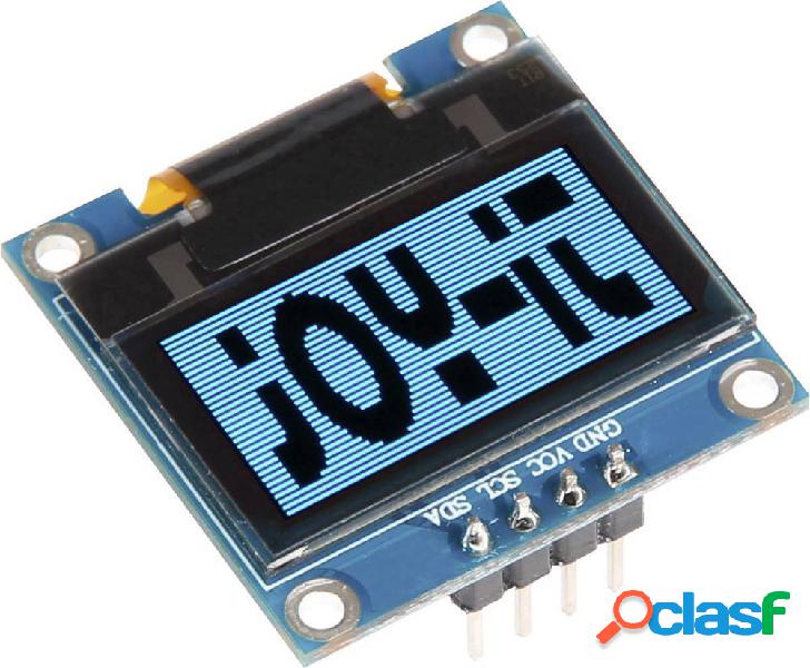 Modulo display Joy-it SBC-OLED01 2.4 cm (0.96 pollici) 128 x