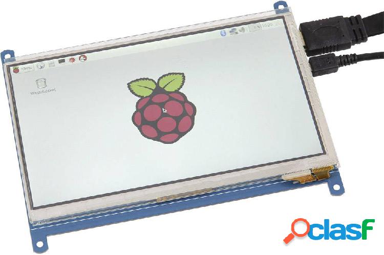 Modulo touchscreen Joy-it RB-LCD7.2 17.8 cm (7 pollici) 1024