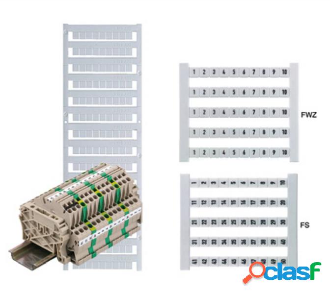 Morsetti DEK 5 FWZ 42,44,46-60 0236360000 Bianco Weidmüller