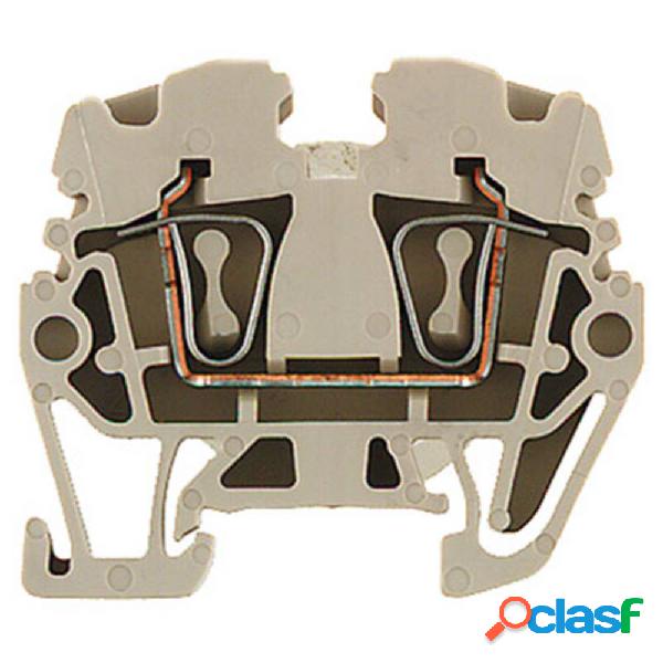 Morsetto terminale passante Weidmüller ZDUA 2.5-2 BL