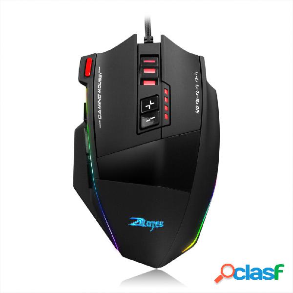 Mouse cablato ZELOTES C-13 13 Pulsanti Mouse per