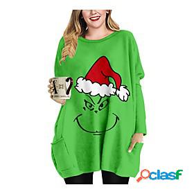 Mrs.Claus Ugly Christmas Sweater / Sweatshirt Adults Womens