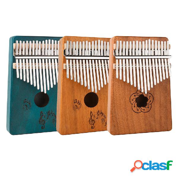 Muspor Kalimba 17 tasti in mogano Kalimba Piano Finger Thumb