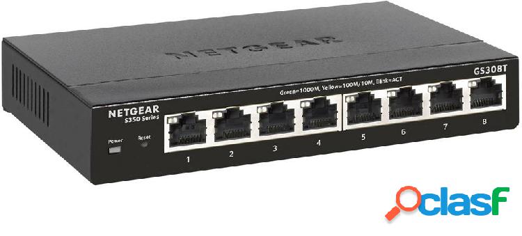 NETGEAR GS308T-100PES Switch di rete 8 Porte