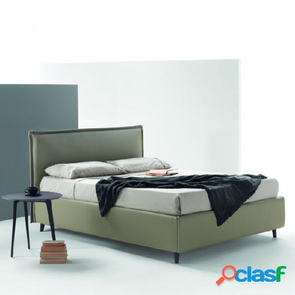 NIGHT COLLECTION - Letto imbottito Helene con contenitore