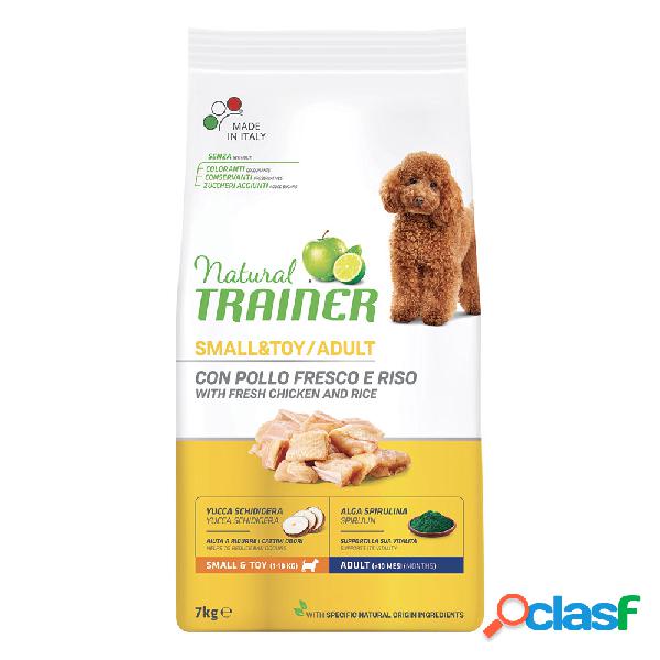 Natural Trainer Small & Toy Adult con Pollo fresco 7 kg.