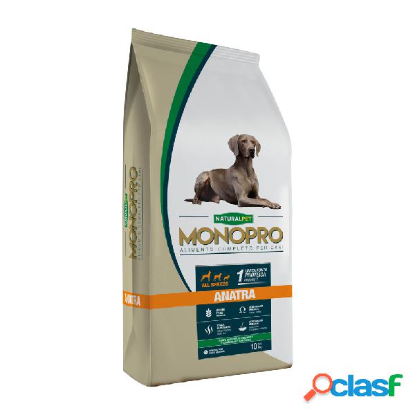 Naturalpet Monopro All Breeds Grain Free Anatra 10 kg.