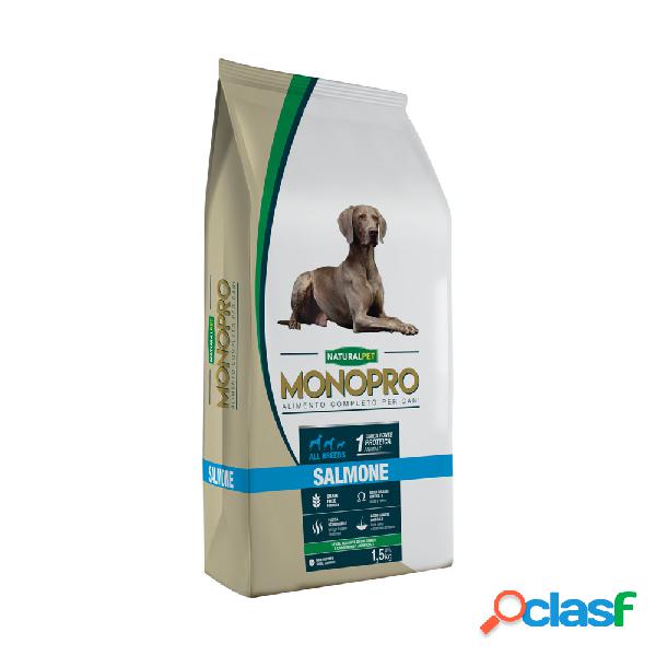 Naturalpet Monopro All Breeds Grain Free Salmone 1,5 kg.