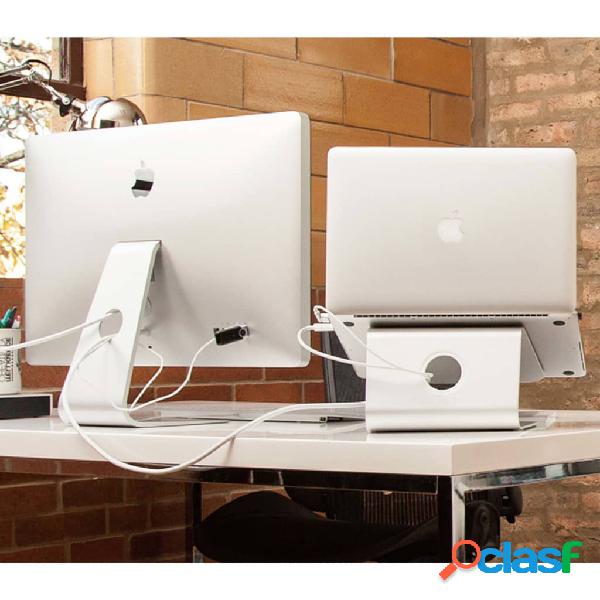 NewStar Supporto Girevole Rialzato per Laptop 10"-17" in