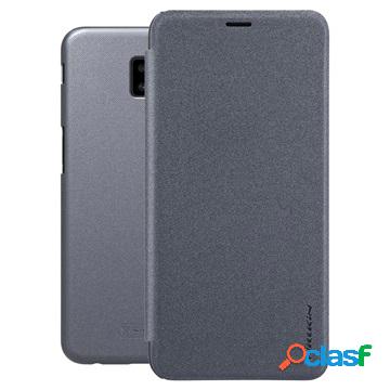 Nillkin Sparkle Samsung Galaxy J6+ Flip Case - Black