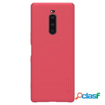 Nillkin Super Frosted Shield Sony Xperia 1 Case - Red