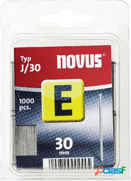 Novus, Chiodi - tipo J 1000 pezzi 044-0066 staffe tipo J/30