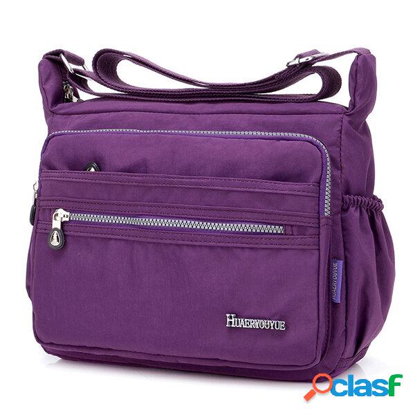 NylonTracollaleggeraresistenteallacquaBorsa Spalla Borsa