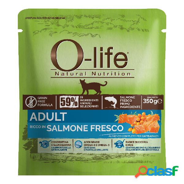 O-Life Cat Adult Salmone 350 gr