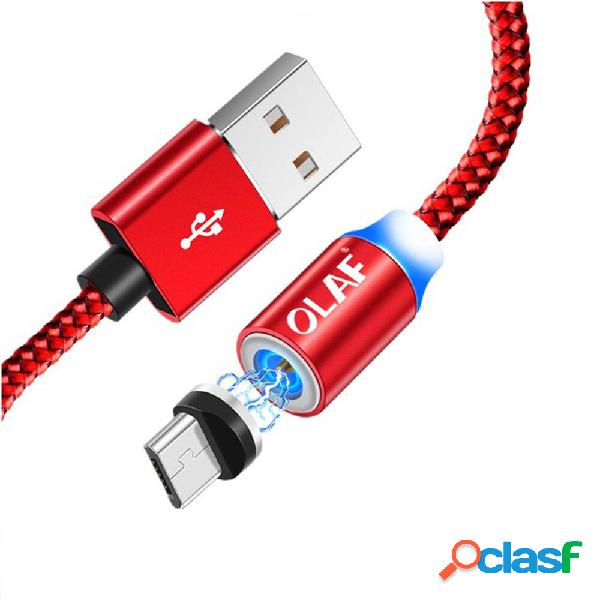 OLAF 3A Micro USB Type-C Cavo dati di ricarica rapido