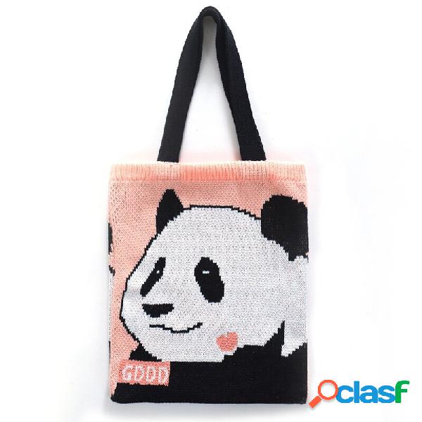 Olimpiadi invernali Pechino 2022 Carino Panda Borsa da