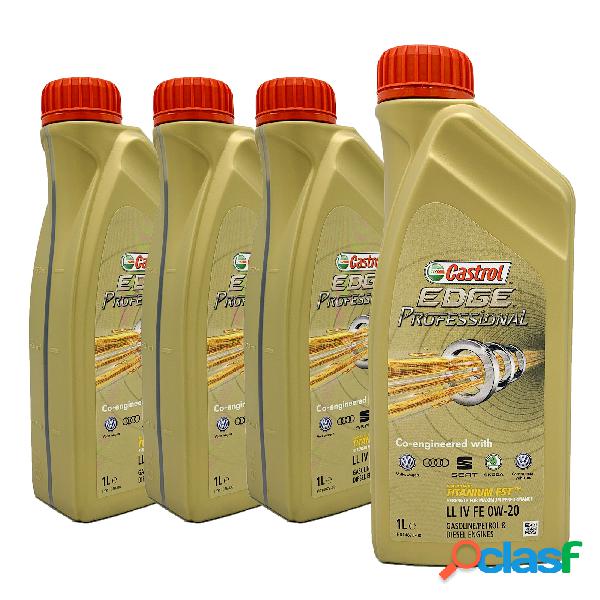 Olio motore Castrol 0w20 4LT LongLife IV FE