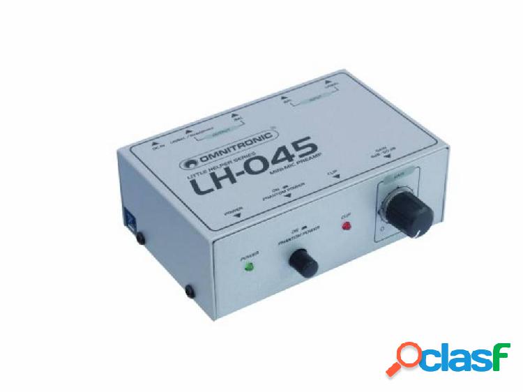 Omnitronic LH-045 1 canale Preamplificatore per microfono