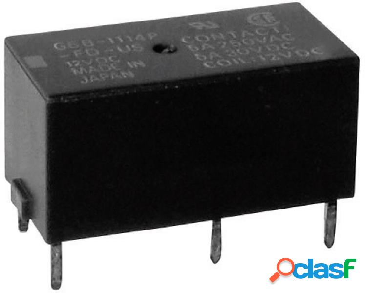 Omron G6B-2114P-US 12 VDC Relè per PCB 12 V/DC 5 A 1 NA, 1