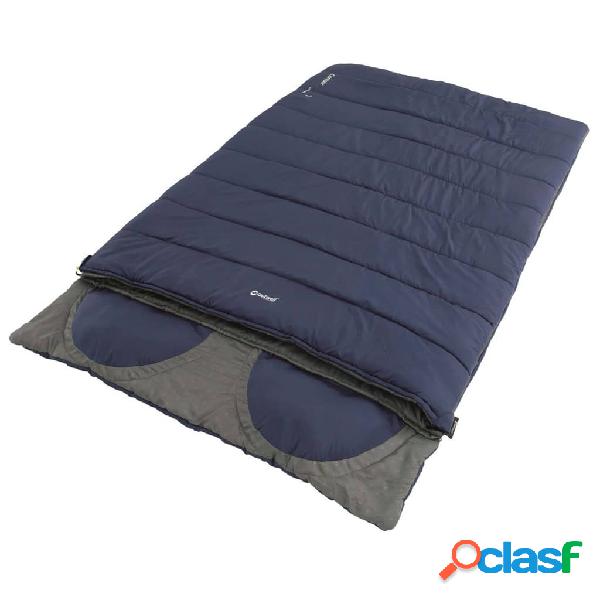Outwell Sacco a Pelo Doppio Contour Lux Blu Imperiale