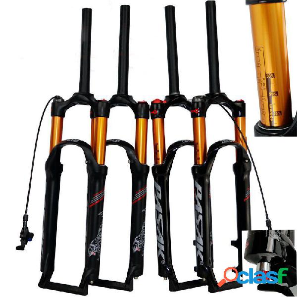 PASAK Bike Air Fork 26/27.5/29inch Wire Control Olio