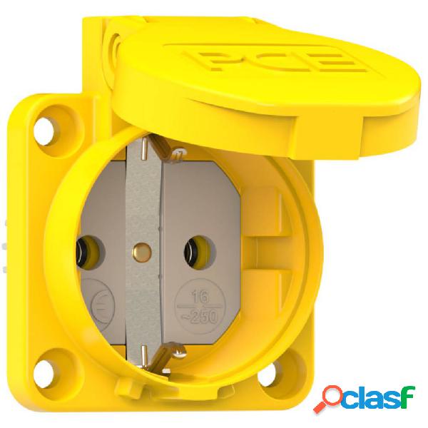PCE 105-0ew Presa da pannello IP44 Giallo