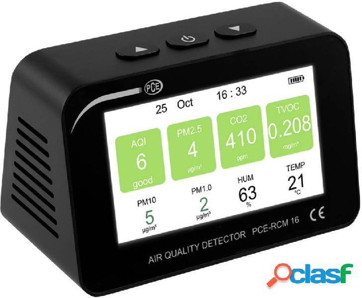 PCE Instruments PCE-RCM 16 Igrometro 20 % ur 90 % ur