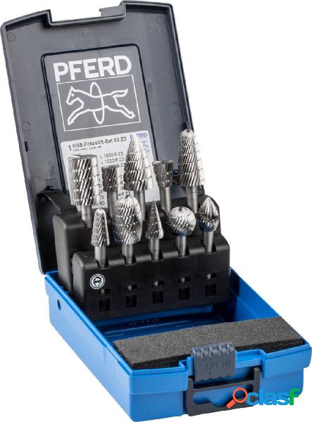 PFERD 22900823 Set di frese HSS Diametro albero 6 mm