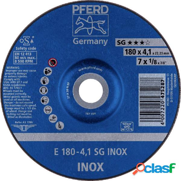 PFERD 62217432 E 180-4,1 SG INOX Disco di sgrossatura con
