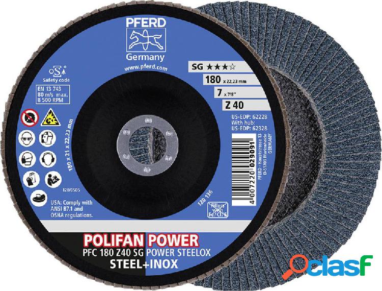 PFERD 67784185 POLIFAN-disco PFC 180 Z 40 SG POWER STEELOX