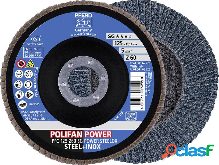 PFERD 67786125 POLIFAN-disco PFC 125 Z 60 SG POWER STEELOX