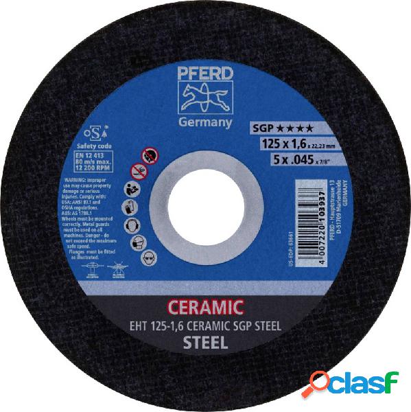 PFERD EHT 125-1,6 CERAMIC SGP STEEL 61312516 Disco di taglio