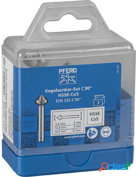 PFERD SET KES HSSE DIN 335 C90° 3 25202155 Kit svasatori